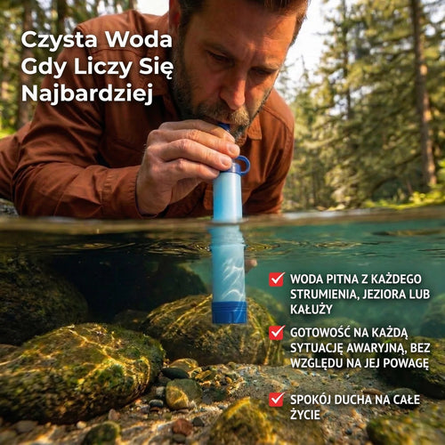 HYDRO-X1: Osobisty filtr survivalowy